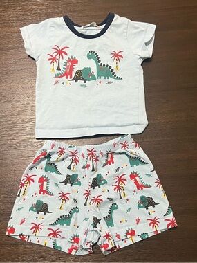 12-18m Dino Pajama Set